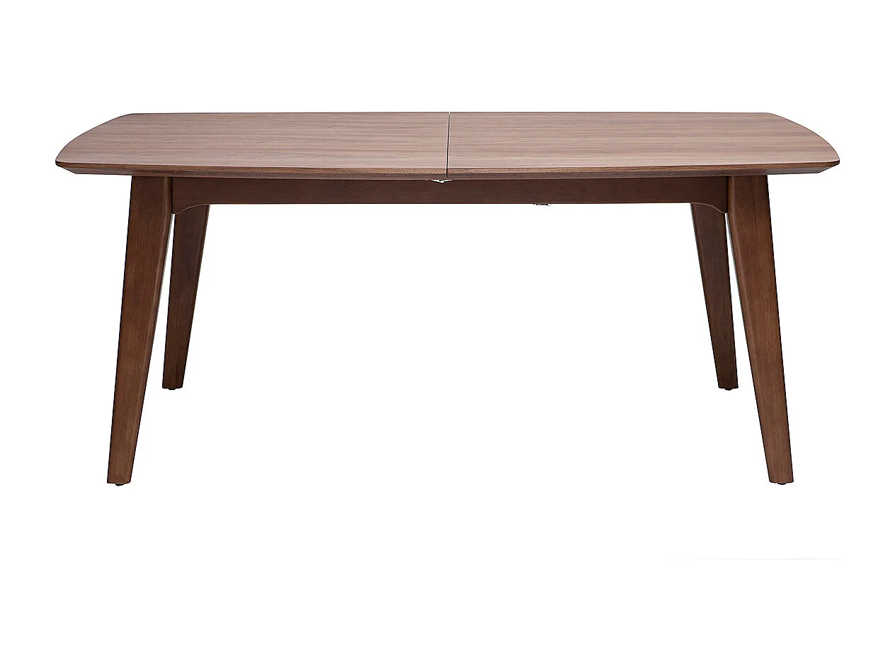 Design-Esstisch ausziehbar Nussbaum L180-230 FIFTIES