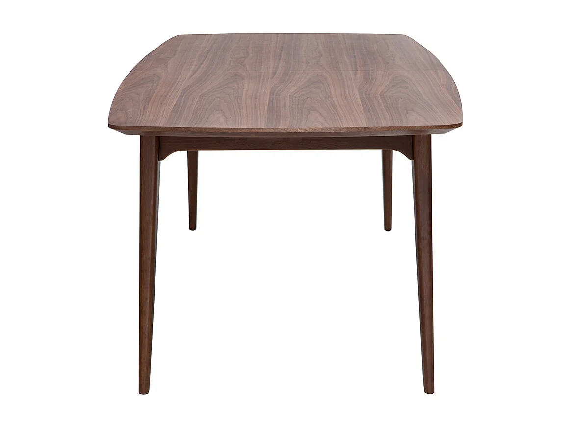 Design-Esstisch ausziehbar Nussbaum L180-230 FIFTIES