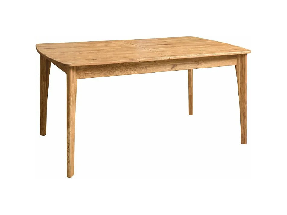 Table extensible en bois de chêne massif Marzo 160 à 210cm