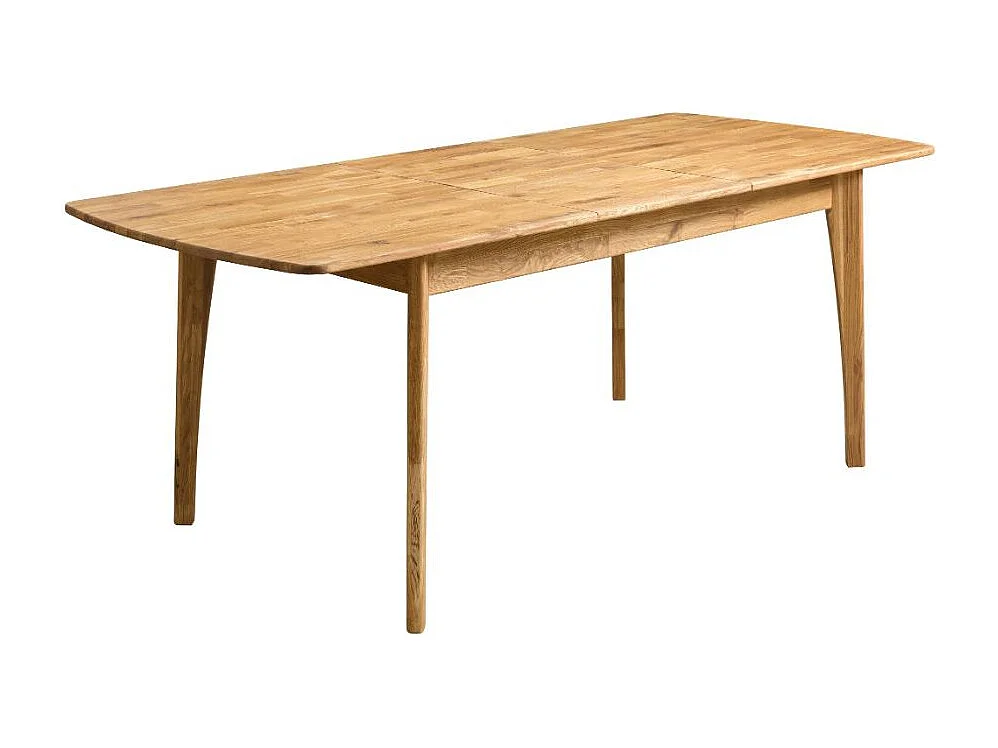 Table extensible en bois de chêne massif Marzo 160 à 210cm
