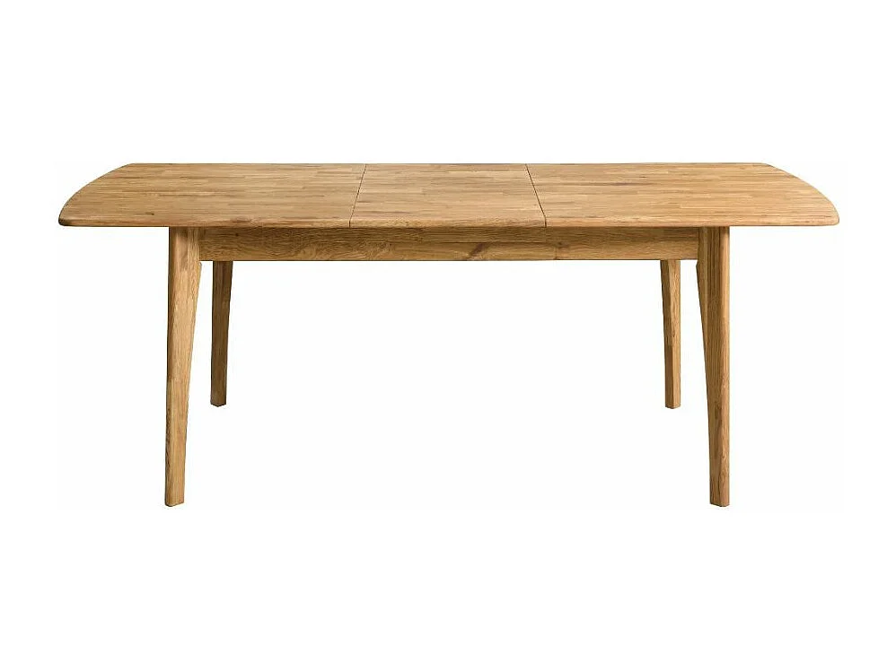 Table extensible en bois de chêne massif Marzo 160 à 210cm