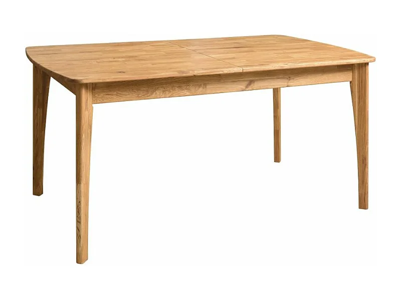 Table extensible en bois de chêne massif Marzo 160 à 210cm