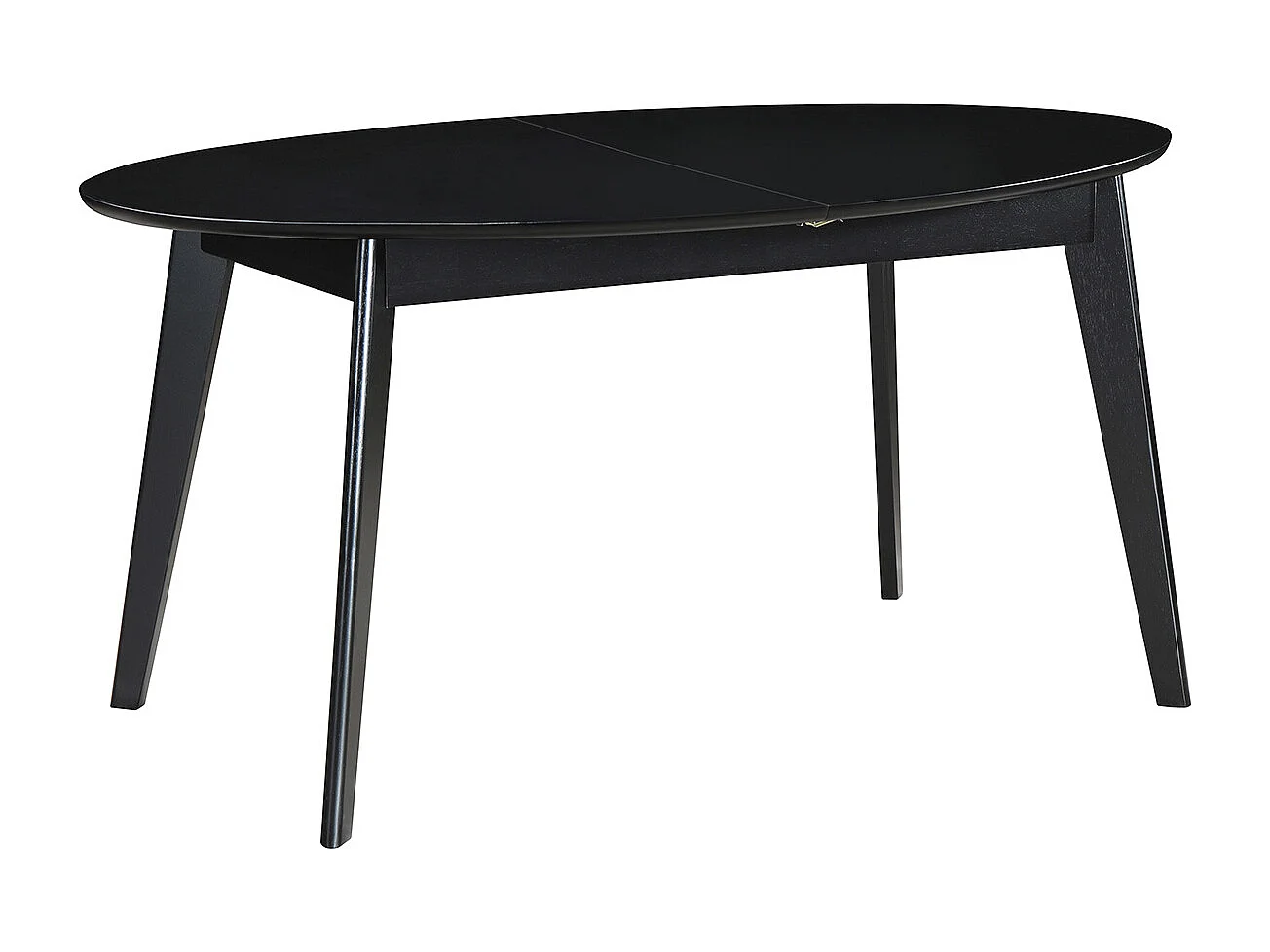 Tavolo da pranzo allungabile MARIK nero L160-200 cm
