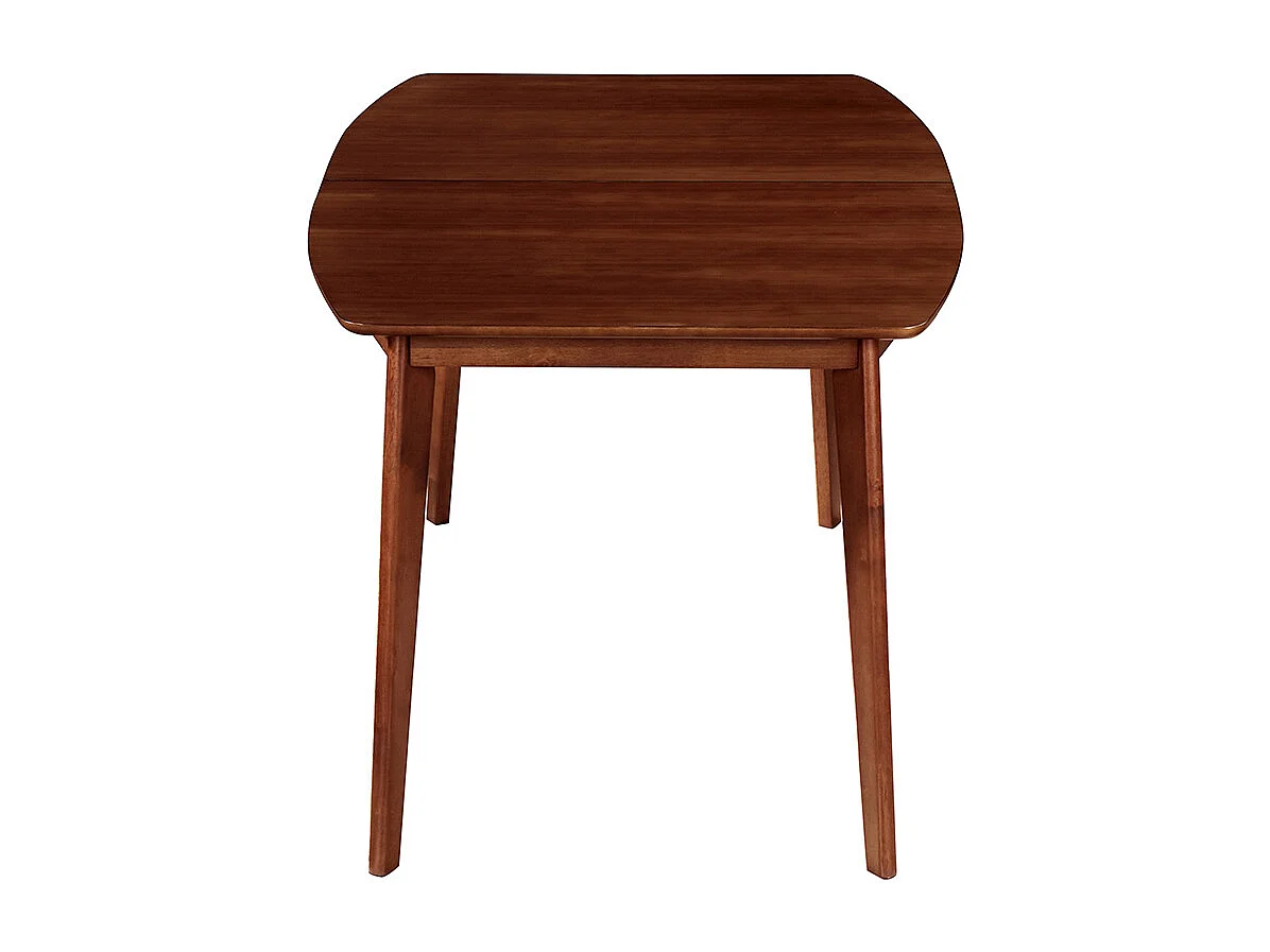 Mesa de comedor extensible nórdica nogal L150-200 LEENA