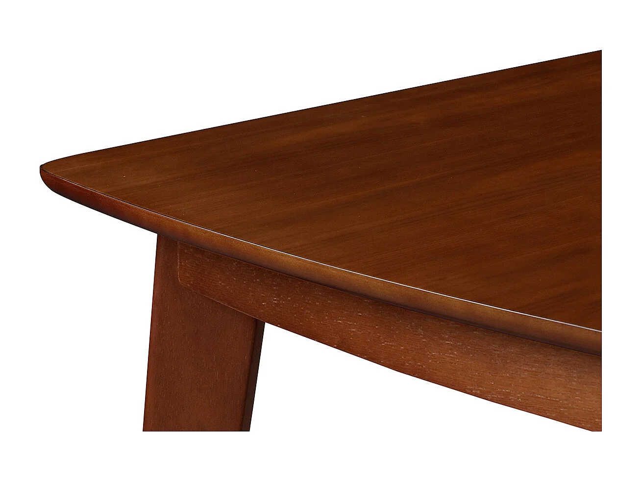 Mesa de comedor extensible nórdica nogal L150-200 LEENA