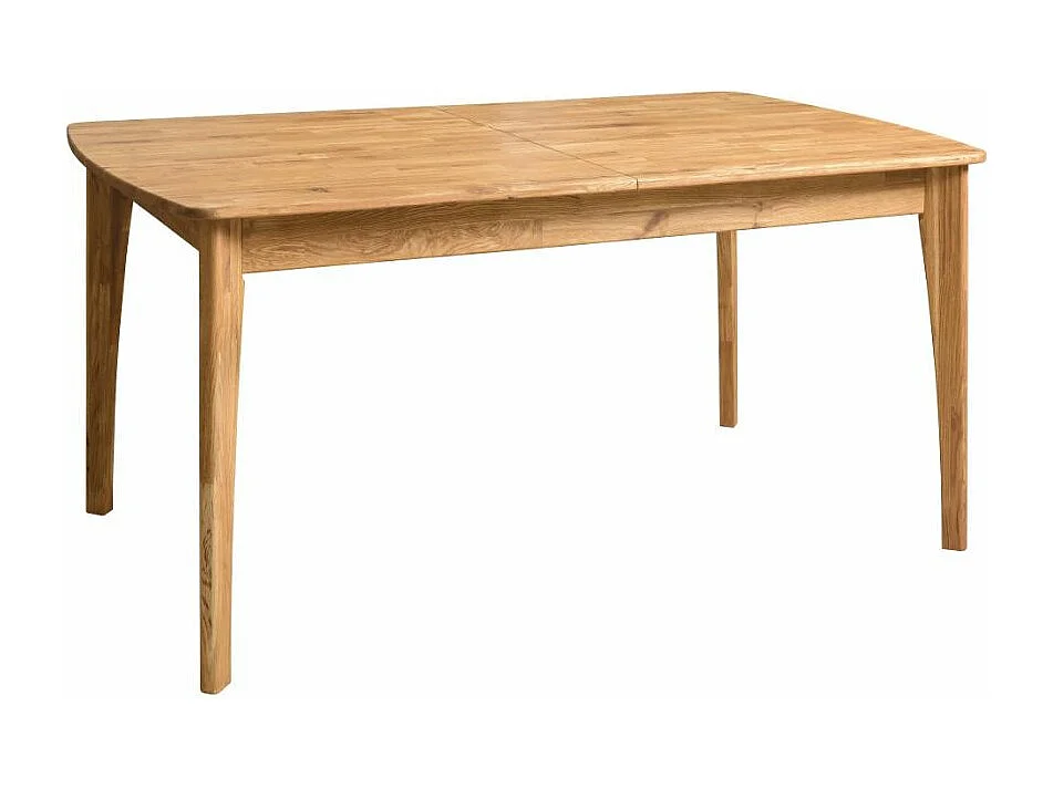 Table extensible en bois de chêne massif Marzo 140 à 190cm