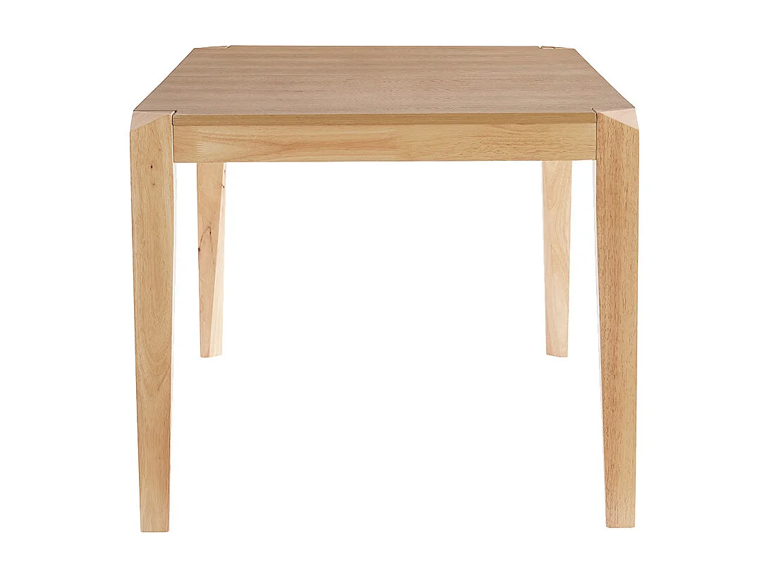 Tavolo da pranzo allungabile  impiallacciatura frassino e legno massello di hevea L150-180 cm BOLLY