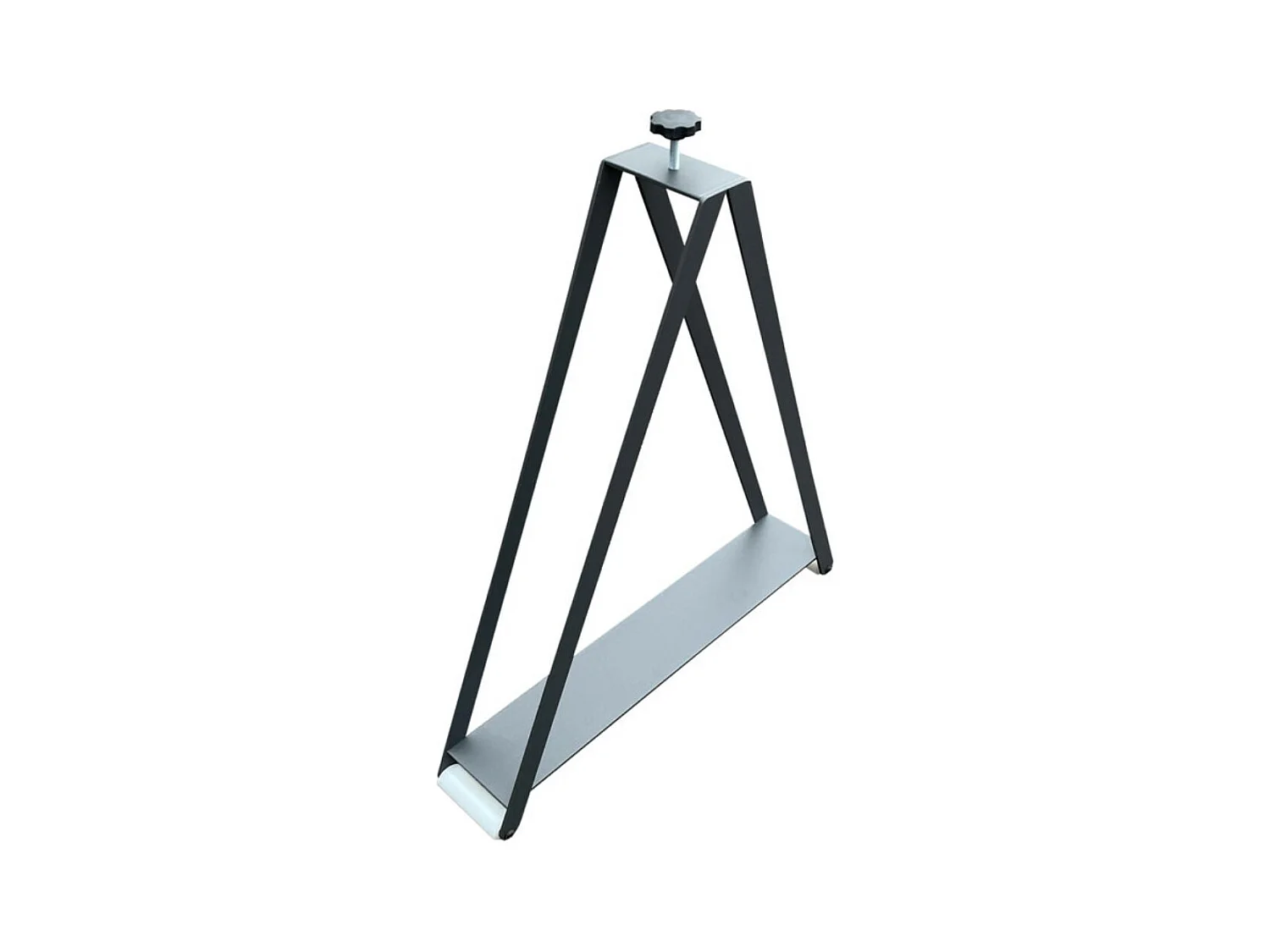 Table à manger extensible Tiroz-Couleur Gris ciment-Sur roulettes-5 rallonges fines-130 à 390cm