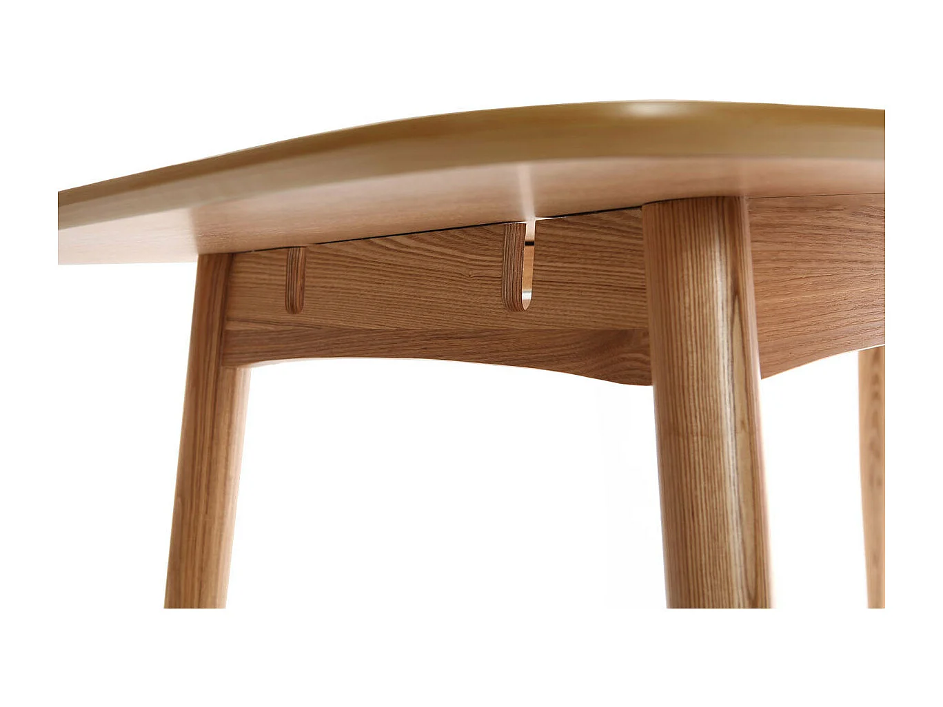 Esstisch ausziehbar Esche naturell L130-160 NORDECO