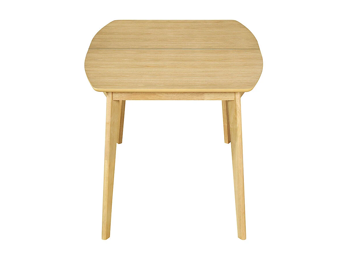 Tavolo da pranzo allungabile scandinavo in legno chiaro L150-200 LEENA