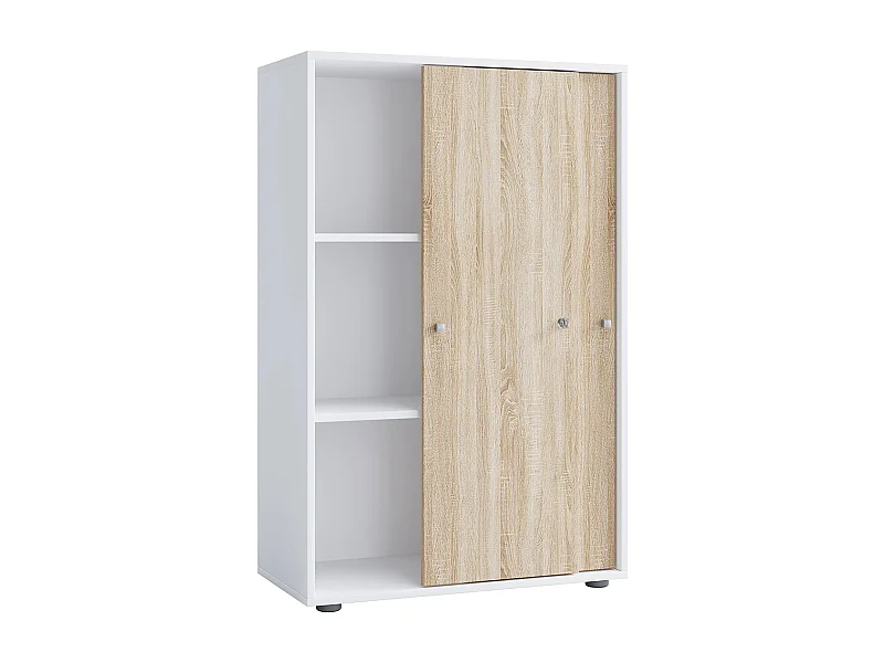 LonaXLST Büroschrank 2 Türen weiß.