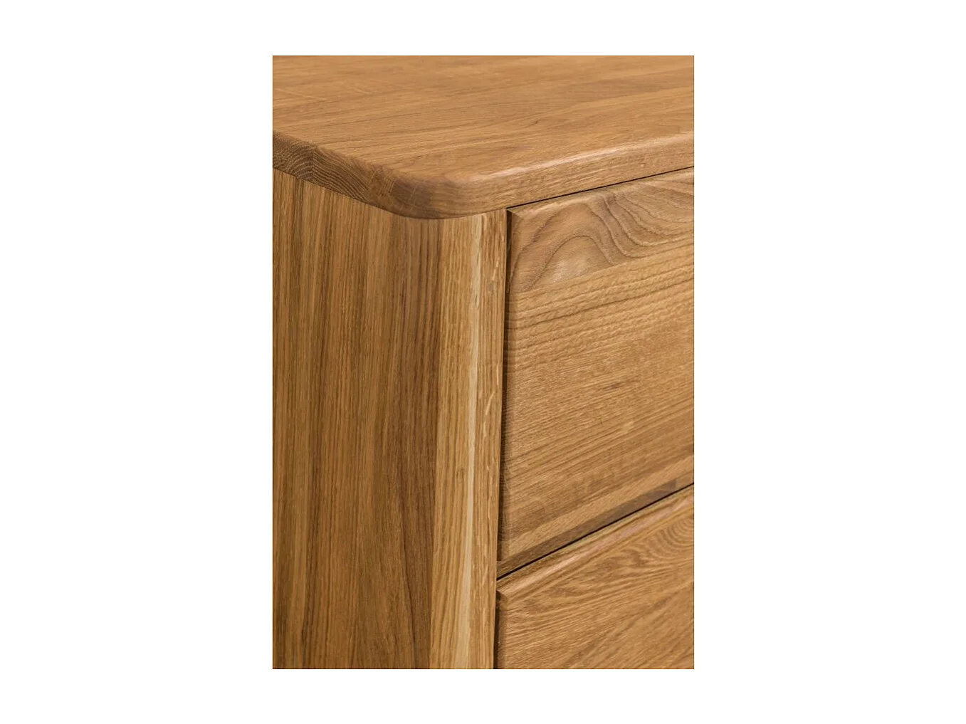 Commode en chêne massif 6 tiroirs Eliza 140cm