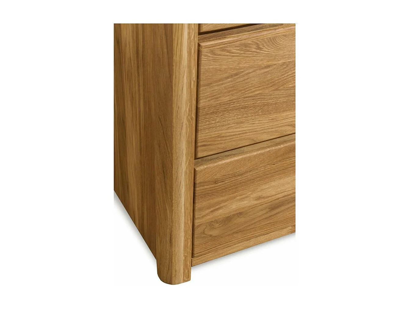 Commode en chêne massif 6 tiroirs Eliza 140cm