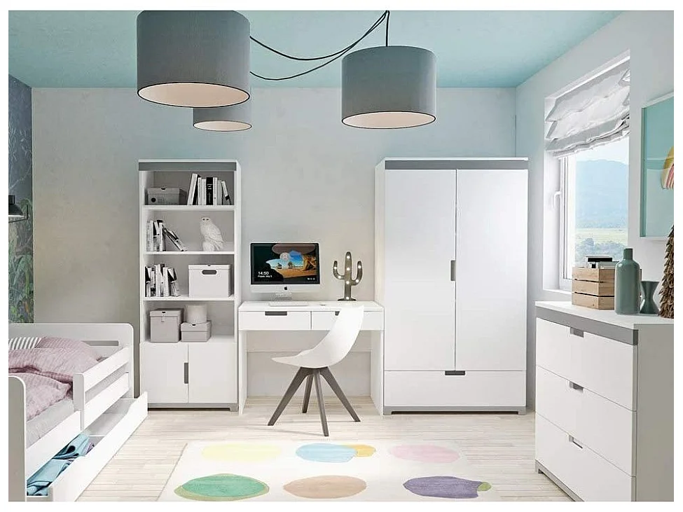 Moly witte kinderladekast