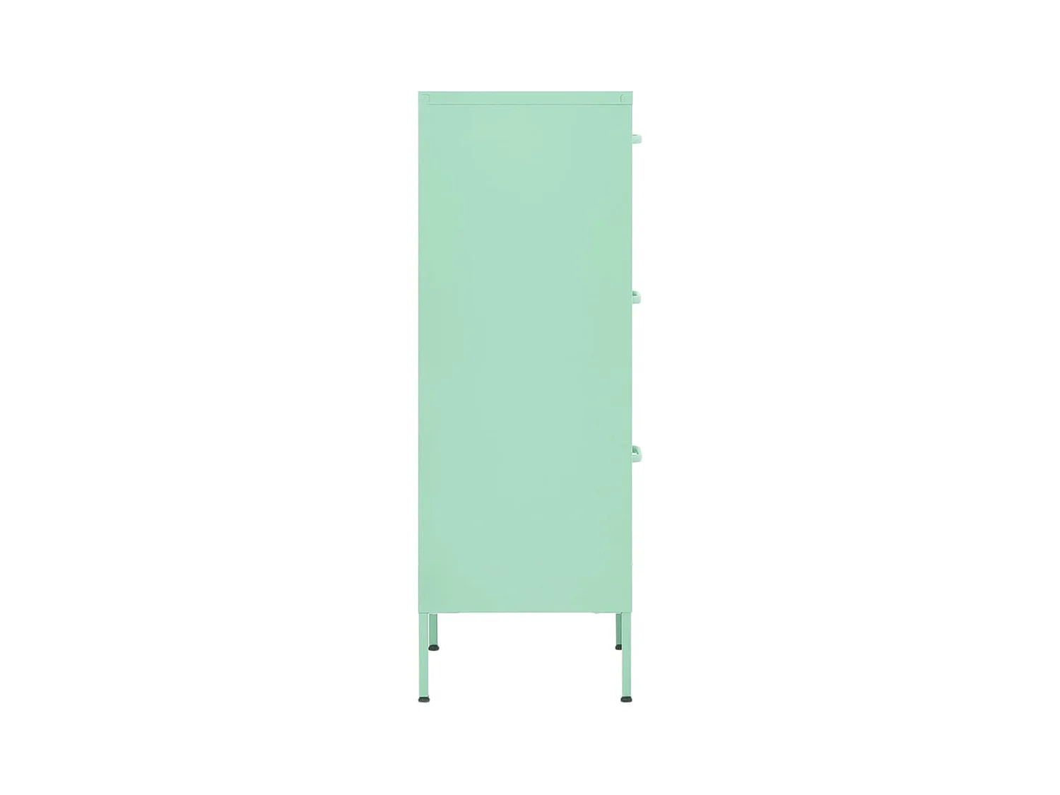 Armoire de rangement Vert menthe 42,5x35x101,5 Acier