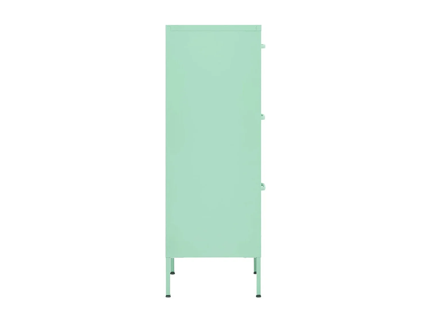 Armoire de rangement Vert menthe 42,5x35x101,5 Acier