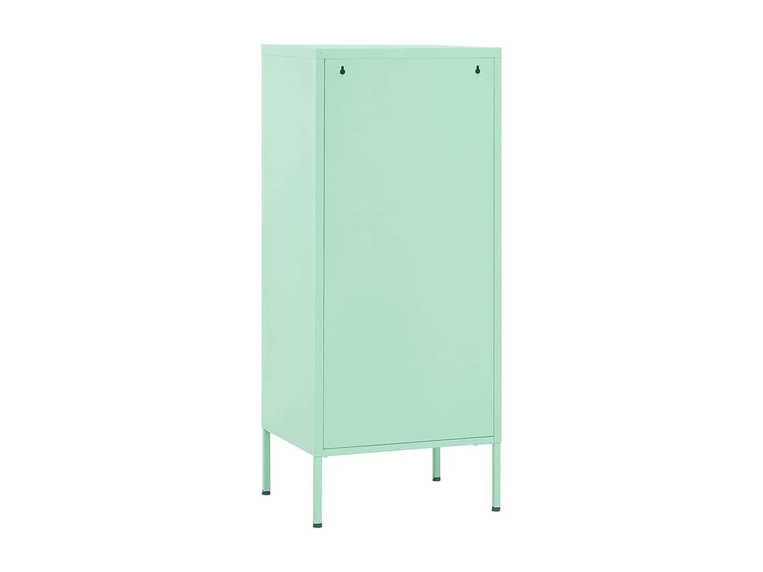Armoire de rangement Vert menthe 42,5x35x101,5 Acier