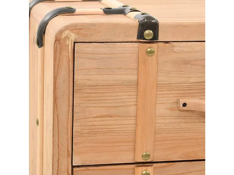 Commode 6 tiroirs pin massif Stylie