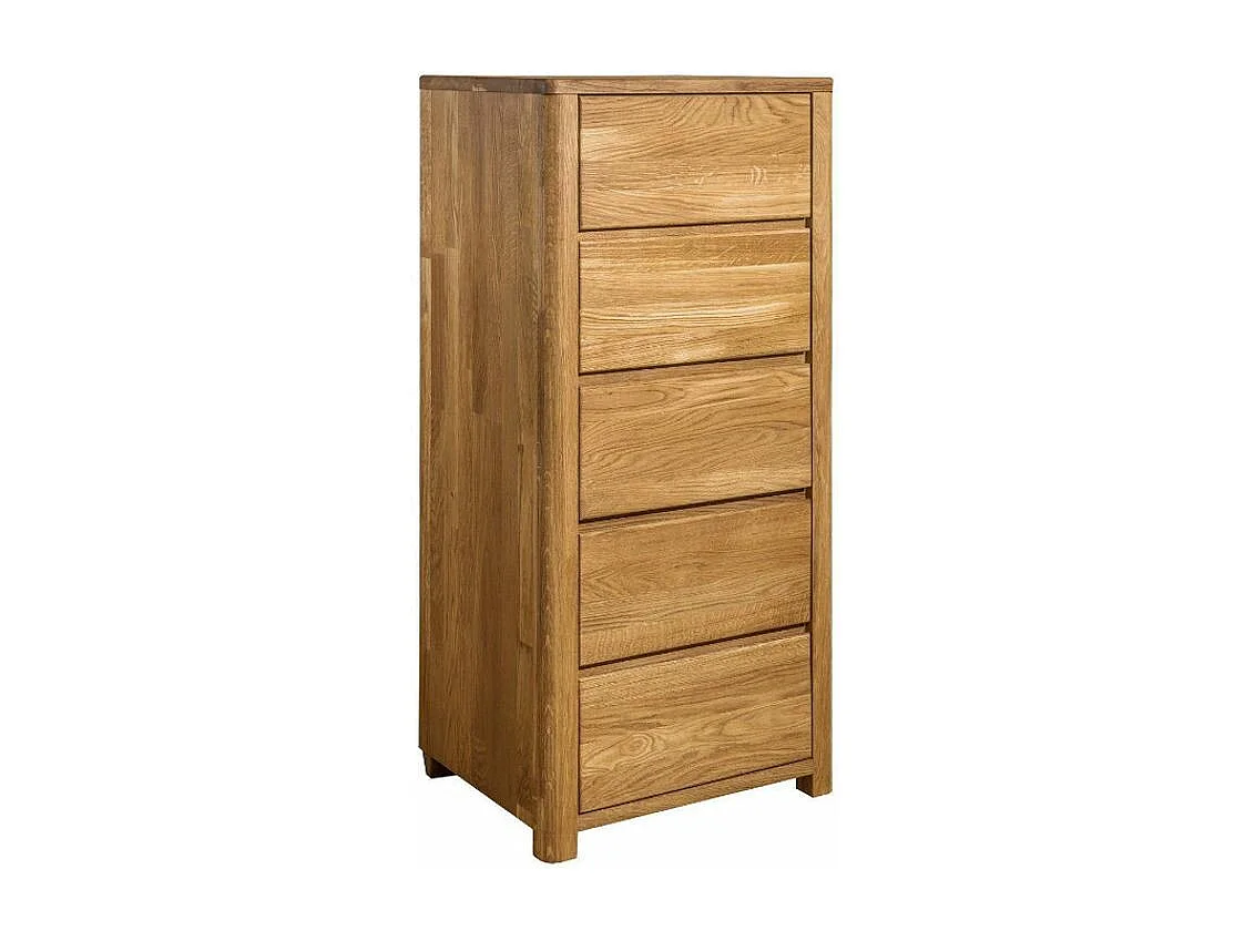 Massief eiken ladekast 5 lades Eliza