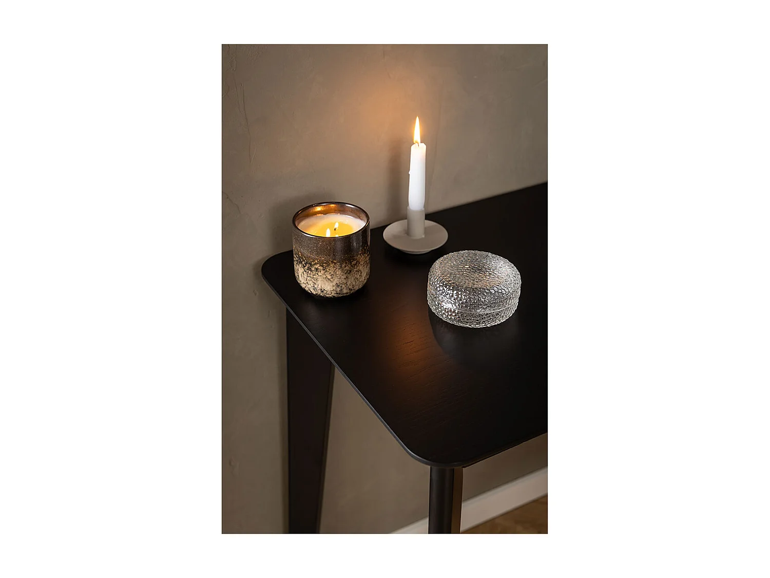 Roxby Schreibtisch 1 Schublade schwarz.