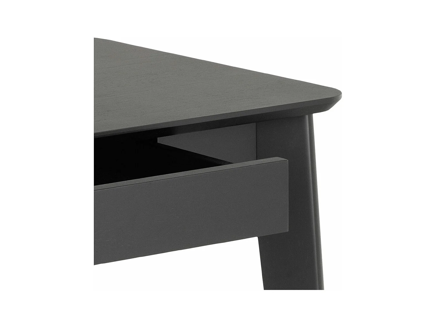 Roxby bureau 1 tiroir noir.