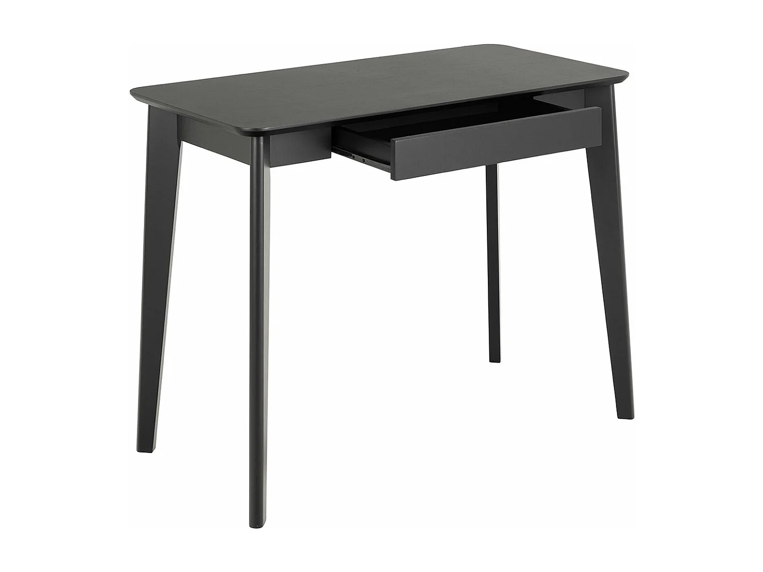 Roxby Schreibtisch 1 Schublade schwarz.