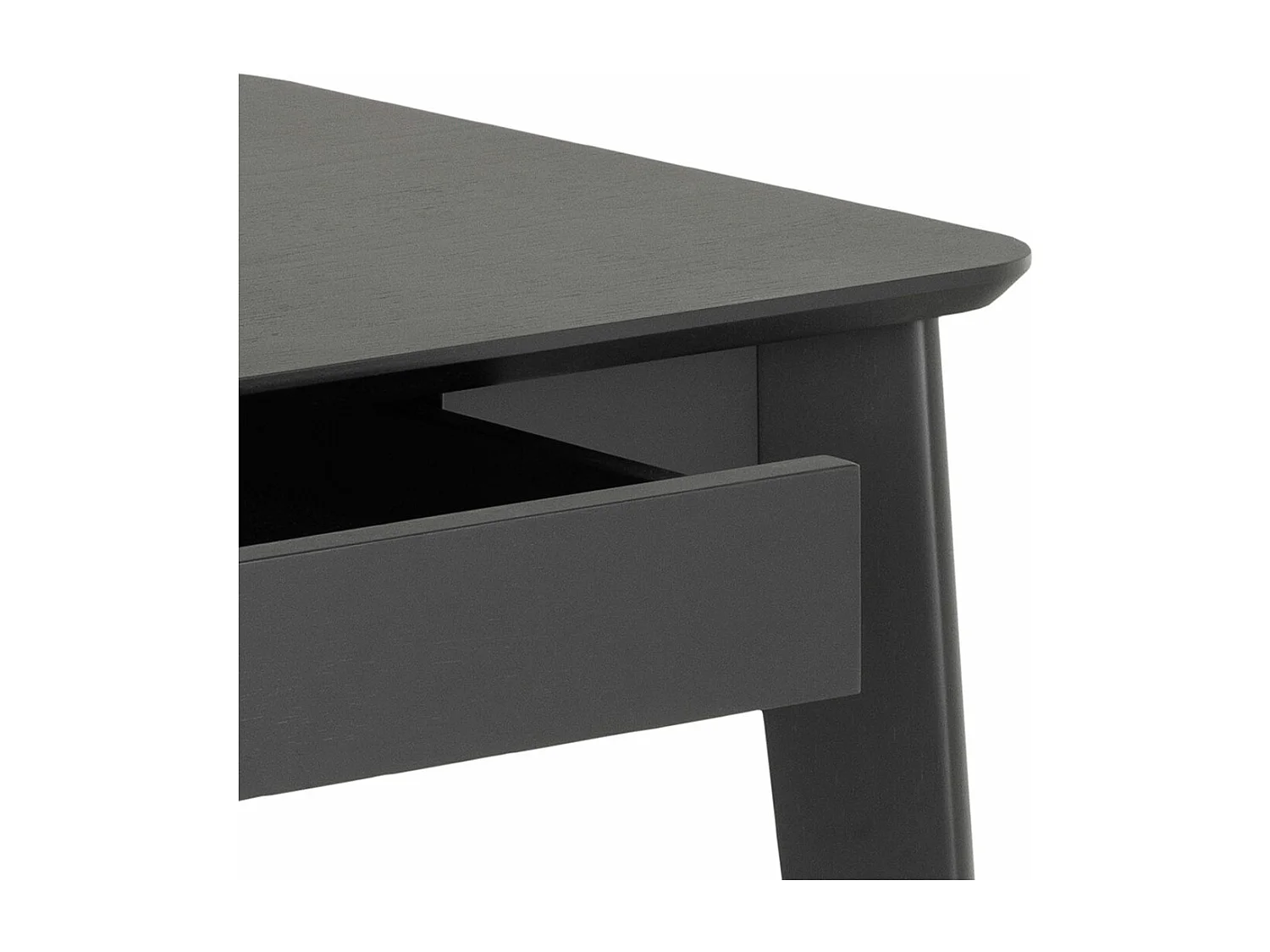 Roxby Schreibtisch 1 Schublade schwarz.