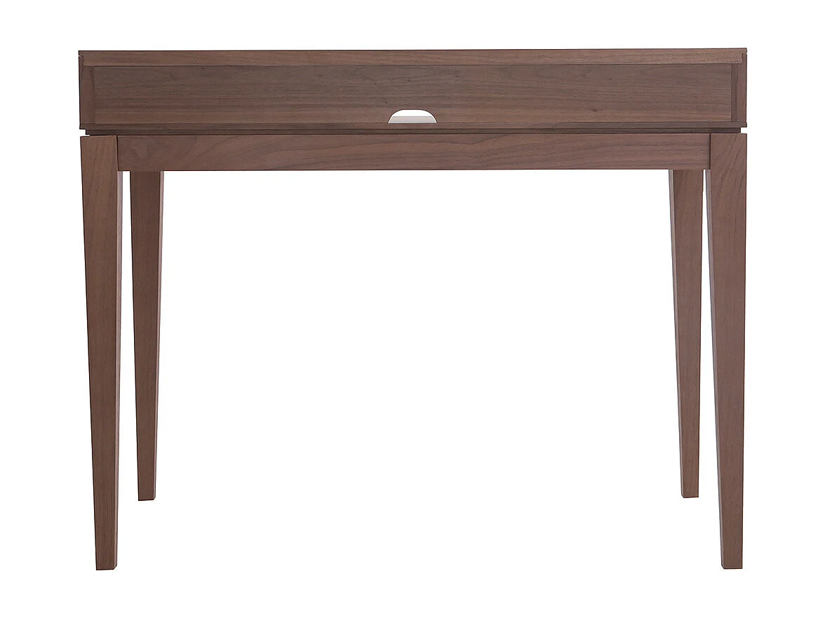 Design-Schreibtisch mit Fächern aus Nussbaumholz SEKRET