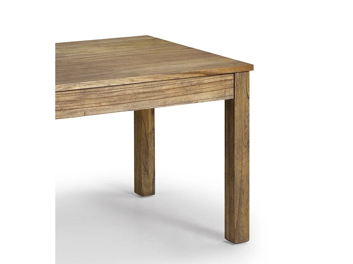 Mesa de comedor Mindy Mazari rectangular de madera maciza 150 cm