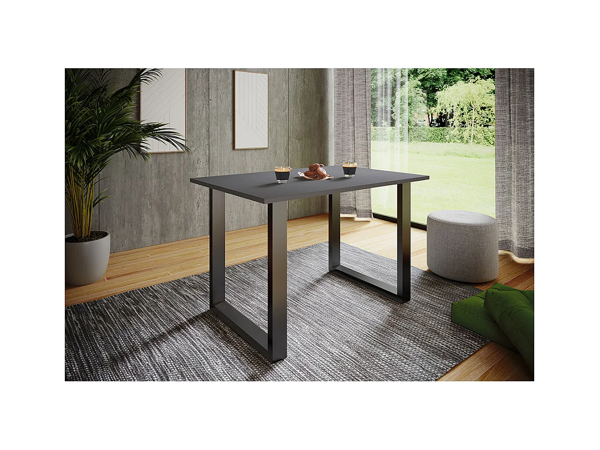 Houten eettafel Keukentafel Xona X 140x80