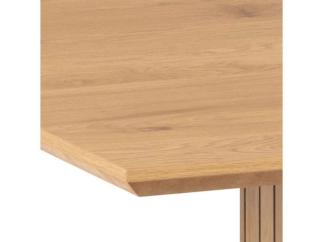 Colima table de salle à manger 100x210cm chêne décor.