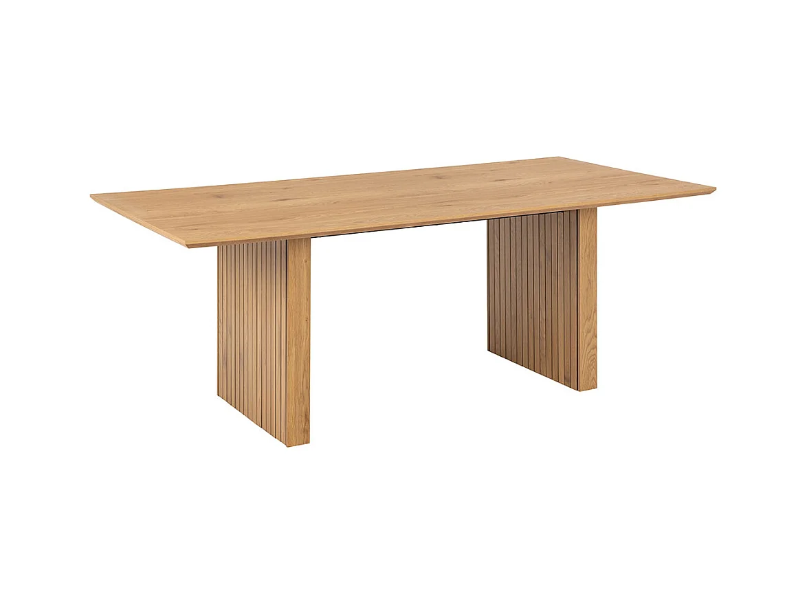 Colima table de salle à manger 100x210cm chêne décor.