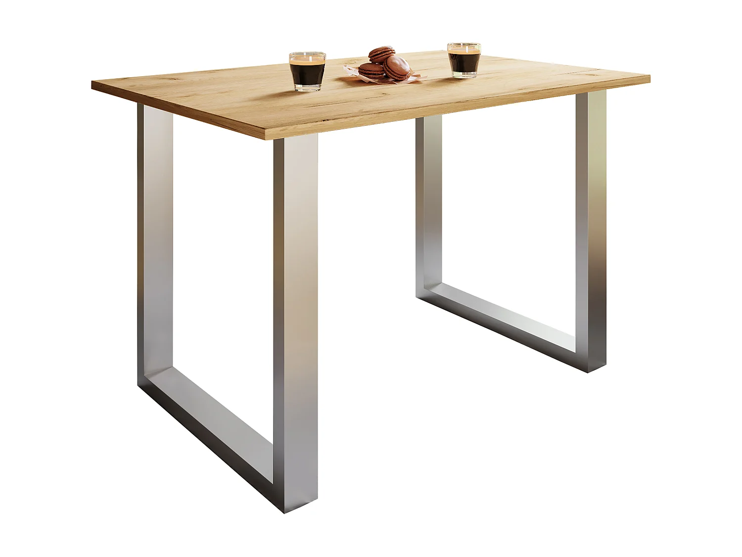 Tavolo da pranzo in legno Tavolo da cucina Xona U 140x50