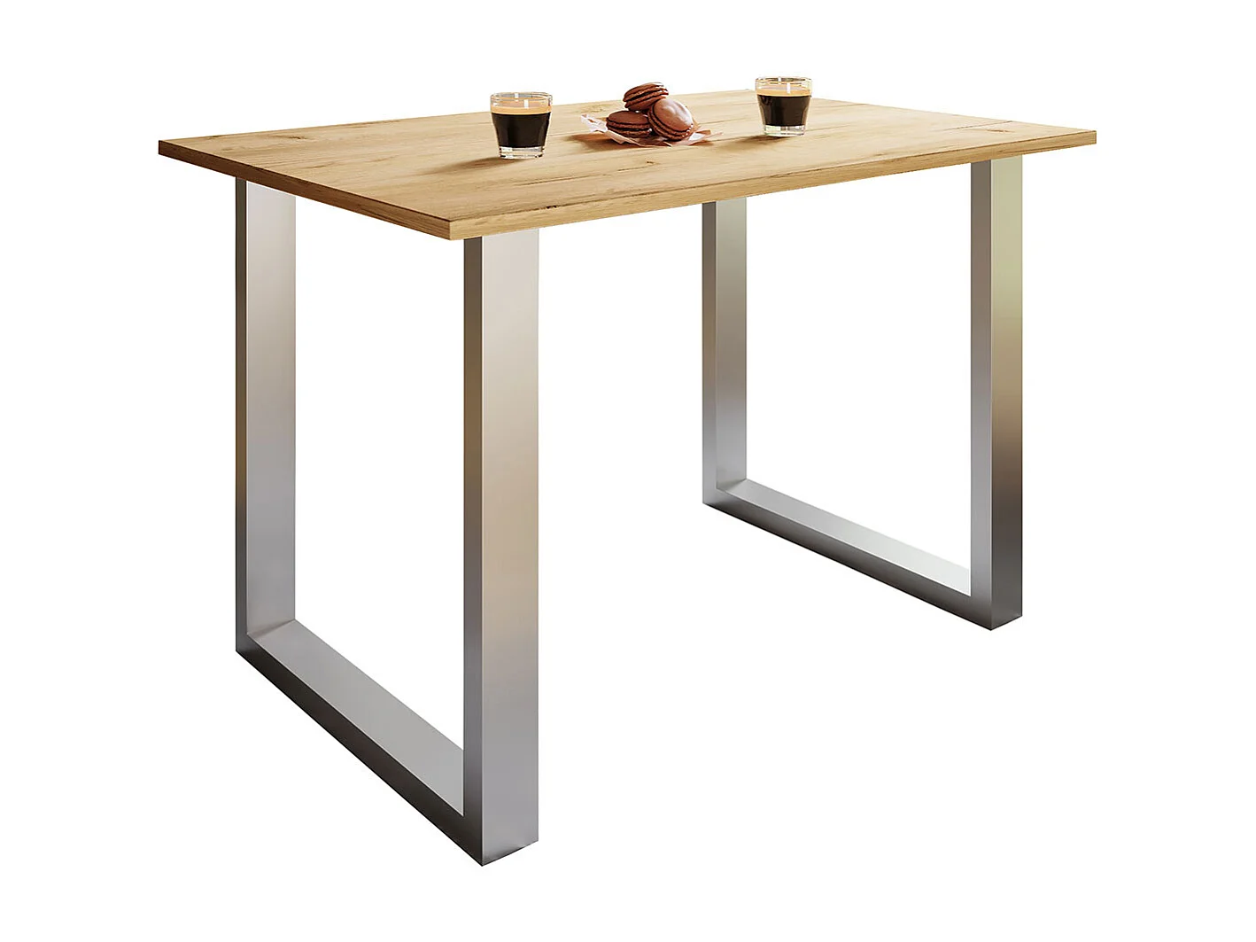 Tavolo da pranzo in legno Tavolo da cucina Xona U 140x50