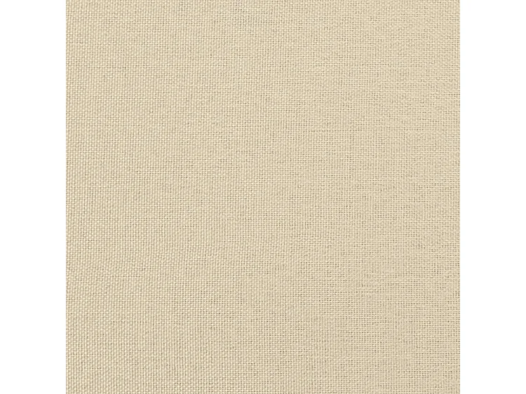 Lit avec matelas crème 100x200 tissu