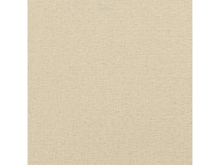 Lit avec matelas crème 90x190 tissu