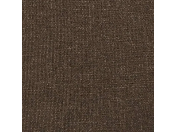 Sommier à lattes de lit avec matelas Marron foncé 160x200