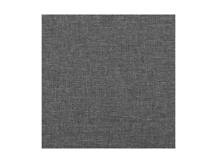 Sommier à lattes de lit avec matelas Gris foncé 100x200 Tissu