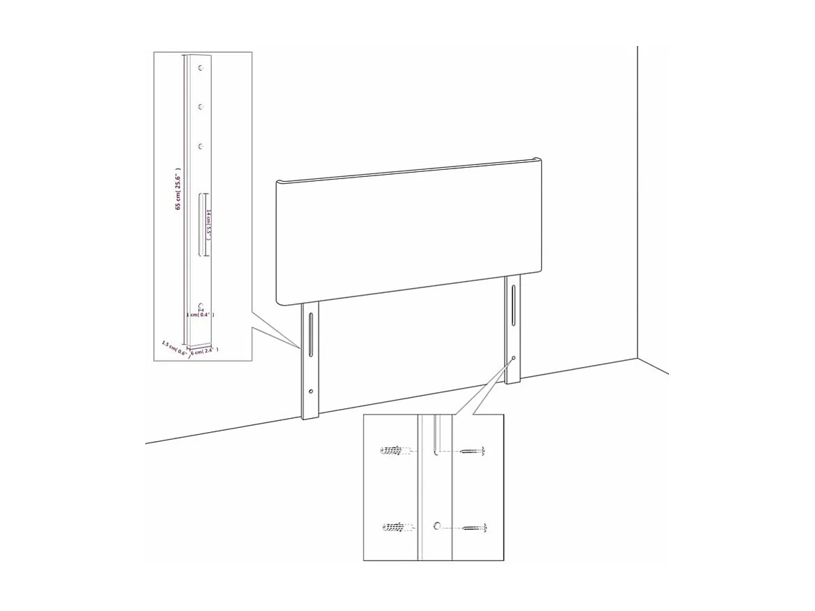 Sommier à lattes de lit avec matelas Gris foncé 100x200 Tissu