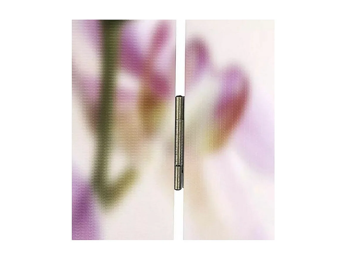 Paravent décoratif imprimé 6 volets bois Flowers