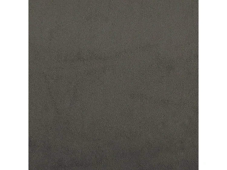 Sommier à lattes de lit et matelas Gris foncé 140x190 Velours