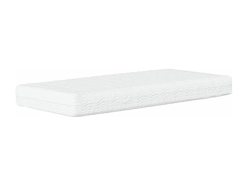 Lit avec matelas bleu 90x200 tissu