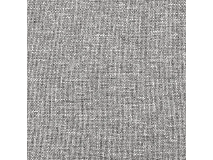 Sommier à lattes de lit avec matelas Gris clair 120x200 Tissu