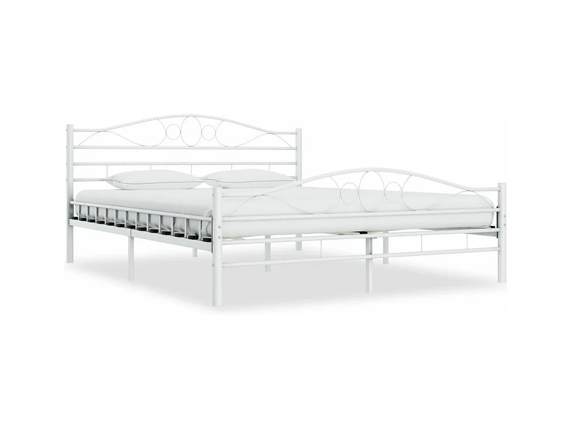 Lit Blanc Métal 160x200 karol