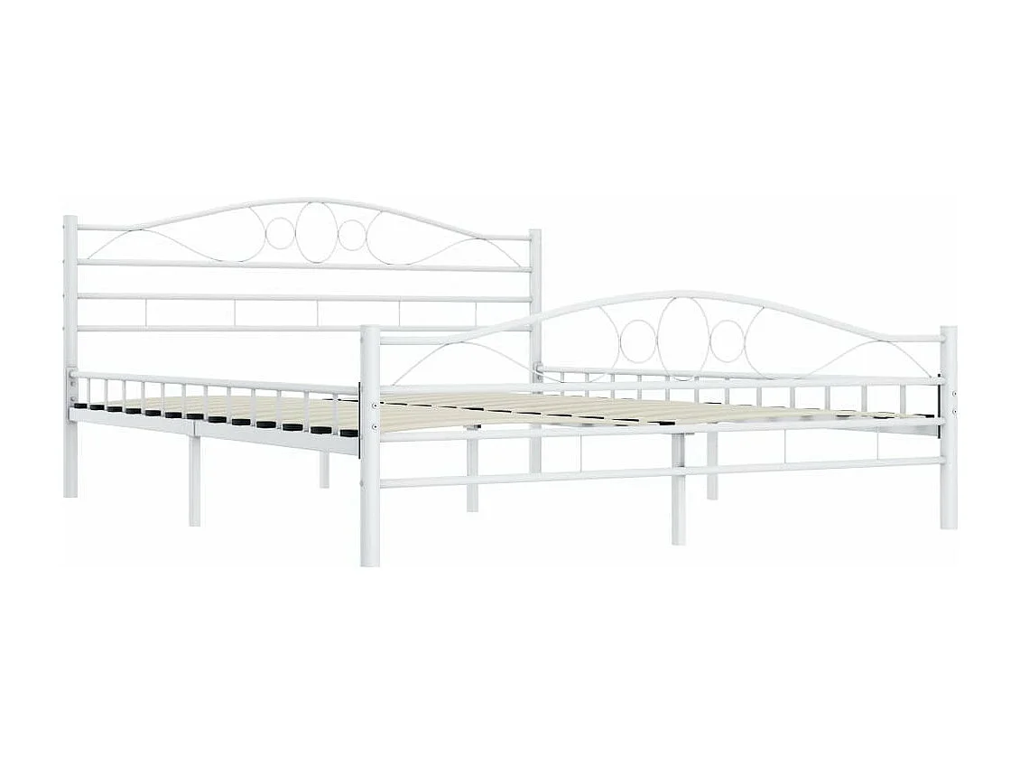 Lit Blanc Métal 160x200 karol