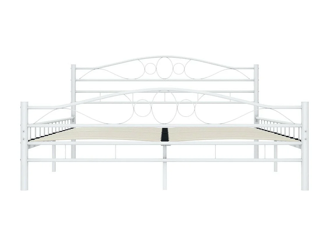 Lit Blanc Métal 160x200 karol