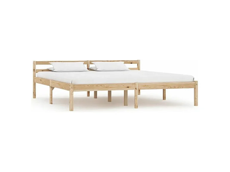 Lit adulte pin massif clair Dorma 160x200