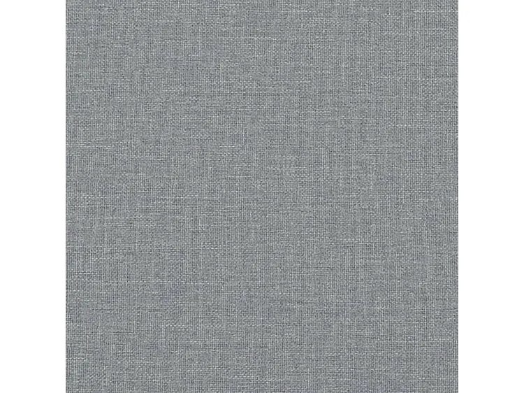 Lit avec matelas gris clair 100x200 tissu