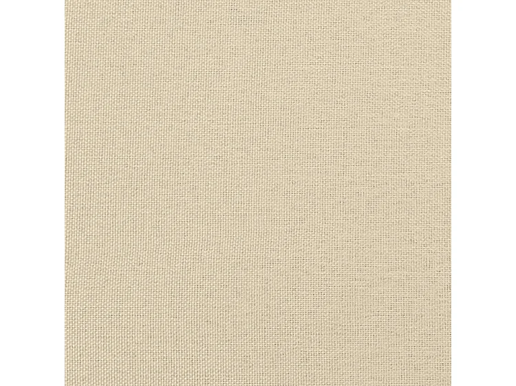 Lit avec matelas crème 90x200 tissu