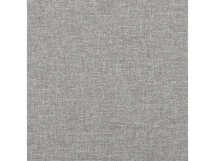 Sommier à lattes de lit avec matelas Gris clair 140x190 Tissu